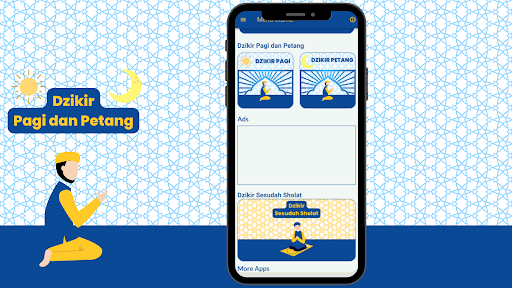 Android application Dzikir Pagi dan Petang screenshort