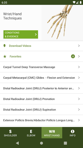 Mobile OMT Upper Extremity screenshot 2