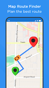 Easy Route Finder & Voice Maps