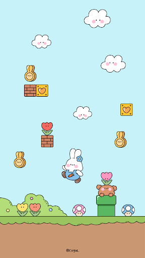 Android application 카카오톡 테마 - 슈퍼 바니 screenshort