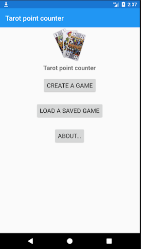 Android application Tarot Counter screenshort