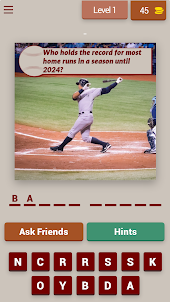 Quiz League Baseball 2024