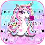 Colorful Unicorn Keyboard Theme Apk