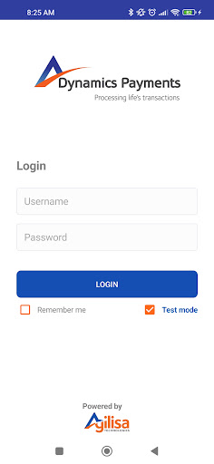 Android application AgilPay Merchant screenshort