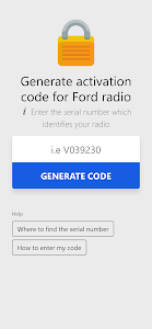 Ford Radio Code Unlock Unknown