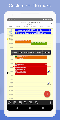 CalenGoo - Calendar and Tasks - Productivity - apps