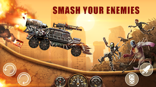 Zombie Hill Racing MOD APK 2.2.8 (Unlimited Money) 3