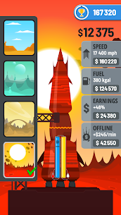 Rocket Sky! MOD APK v1.6.0 (compras gratuitas) – Atualizado Em 2023 5