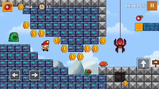 Super Dan's World - Run Game