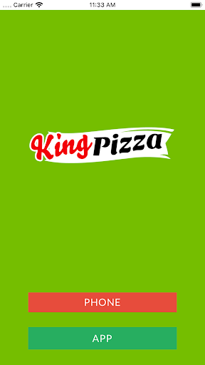 Android application King Pizza M26 screenshort