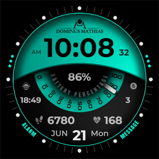 Get DM029 Futuristic Watch Face for Android Aso Report