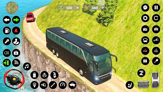 オフロード バス シミュレーター 3D バス