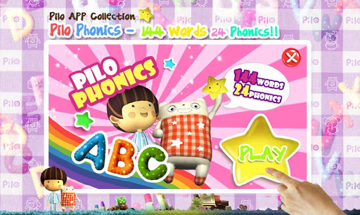 Android application Pilo Phonics ABC For Kids screenshort