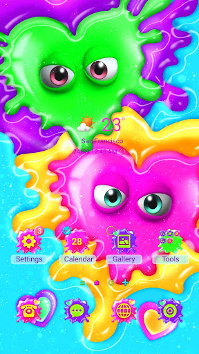 Android application Heart Melting Jelly- Wallpaper screenshort