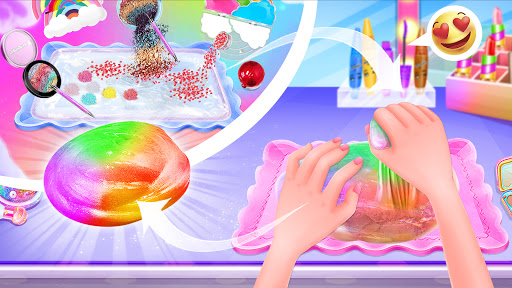 Pastel Rainbow Slime Screen 3