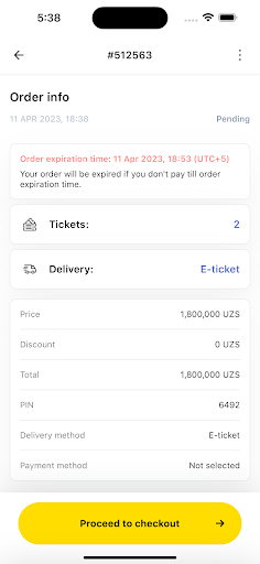 iTicket.UZ - Online tickets