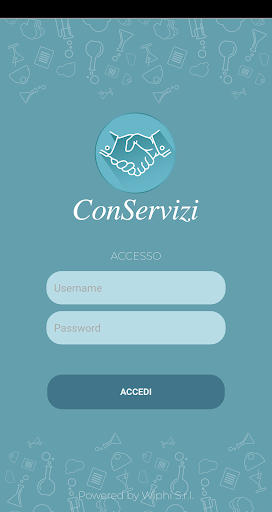 Android application ConServizi Sicurezza alimentar screenshort