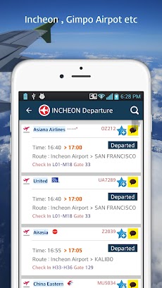 Korea Airport,Flight Scheduleのおすすめ画像2