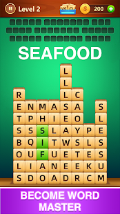 Word Fall - Brain training search word puzzle game 3.3.0 Screenshots 3