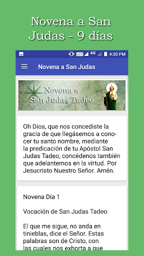 Novena a San Judas Screen 3
