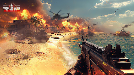 World War: Army Battle FPS 3D - Action - games