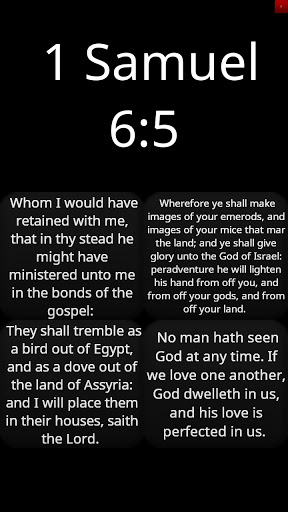 Android application KJV Bible Quiz screenshort