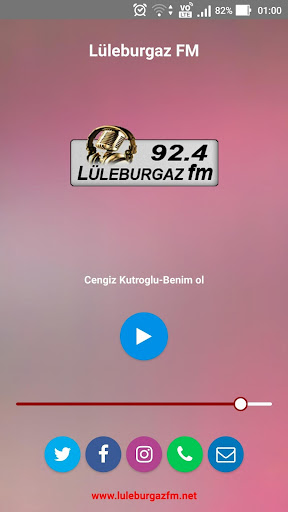 Android application Lüleburgaz FM screenshort