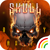 Skull Hellfire Keyboard Theme icon