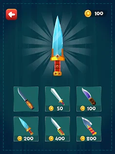 Knife Hits Throw - Ninja Game - Screenshot 1