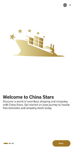 Android application China Stars Ecomerce screenshort