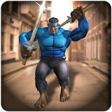 Incredible Monster Hero -  Ninja City Battle icon
