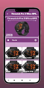 Ticwatch Pro 3 Ultra GPS Guide