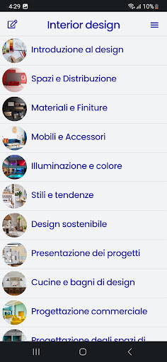 Anteprima dell'app