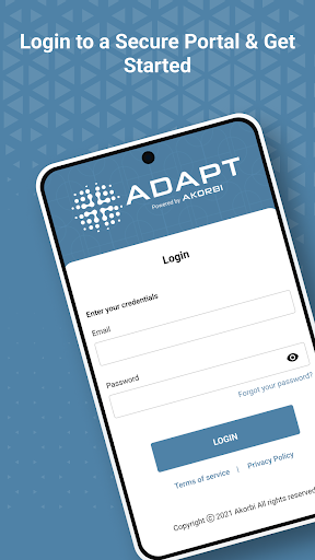 ADAPT powered by Akorbi Screen 2