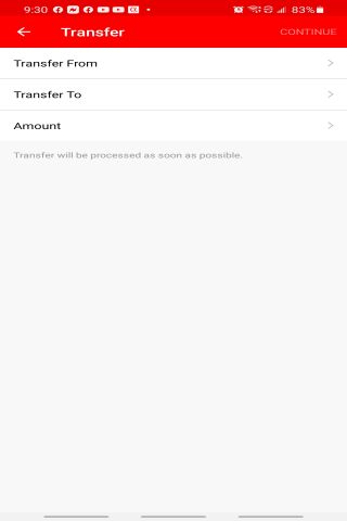 UBTC Mobile Banking Screen 3