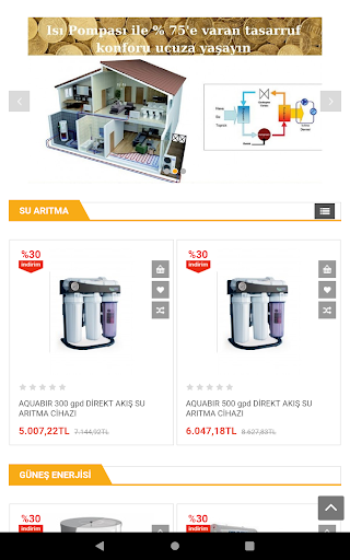 Android application E-Mekanik Market screenshort