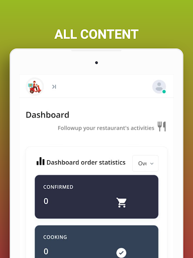 Android application Khana Hut Resturant screenshort