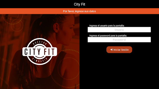 Android application Pantalla Querétaro - City Fit screenshort