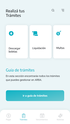ARBA móvil Screen 2