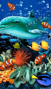 Wallpaper Live Aquarium Fish