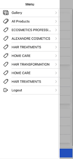 Android application Xcentric Beauty screenshort