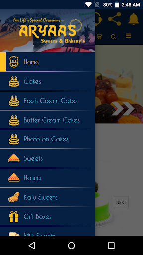 Aryaas Sweets and Bakerys Screen 3