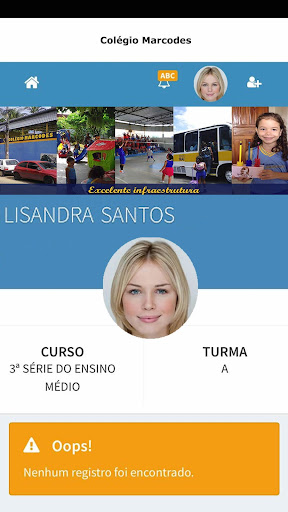 Android application Colégio Marcodes screenshort