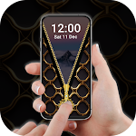 Screen Lock – Gold Zip Locker