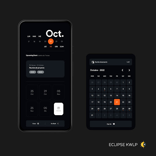Eclipse for KLWP Screen 2