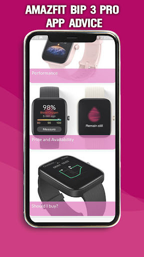 Android application Amazfit Bip 3 Pro App Advice screenshort
