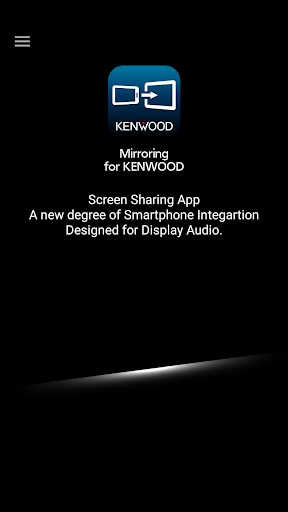 Android application Mirroring for KENWOOD screenshort