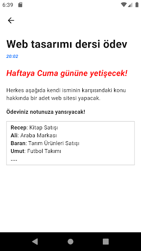 Android application Ttmtal screenshort