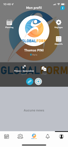 GLOBAL FORM Screenshot