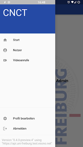 Android application CNCT Stage screenshort